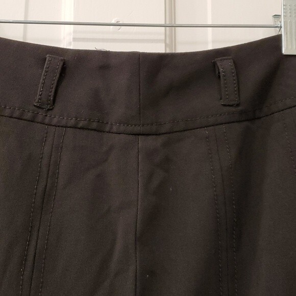 DALIA STRETCH BLACK SKIRT FIT AND FLARE SZ 6 - Picture 3 of 6